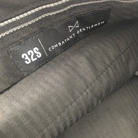 NWT Combatant Gentlemen Pinstripe Slim fit Pant - Picture 3 of 8